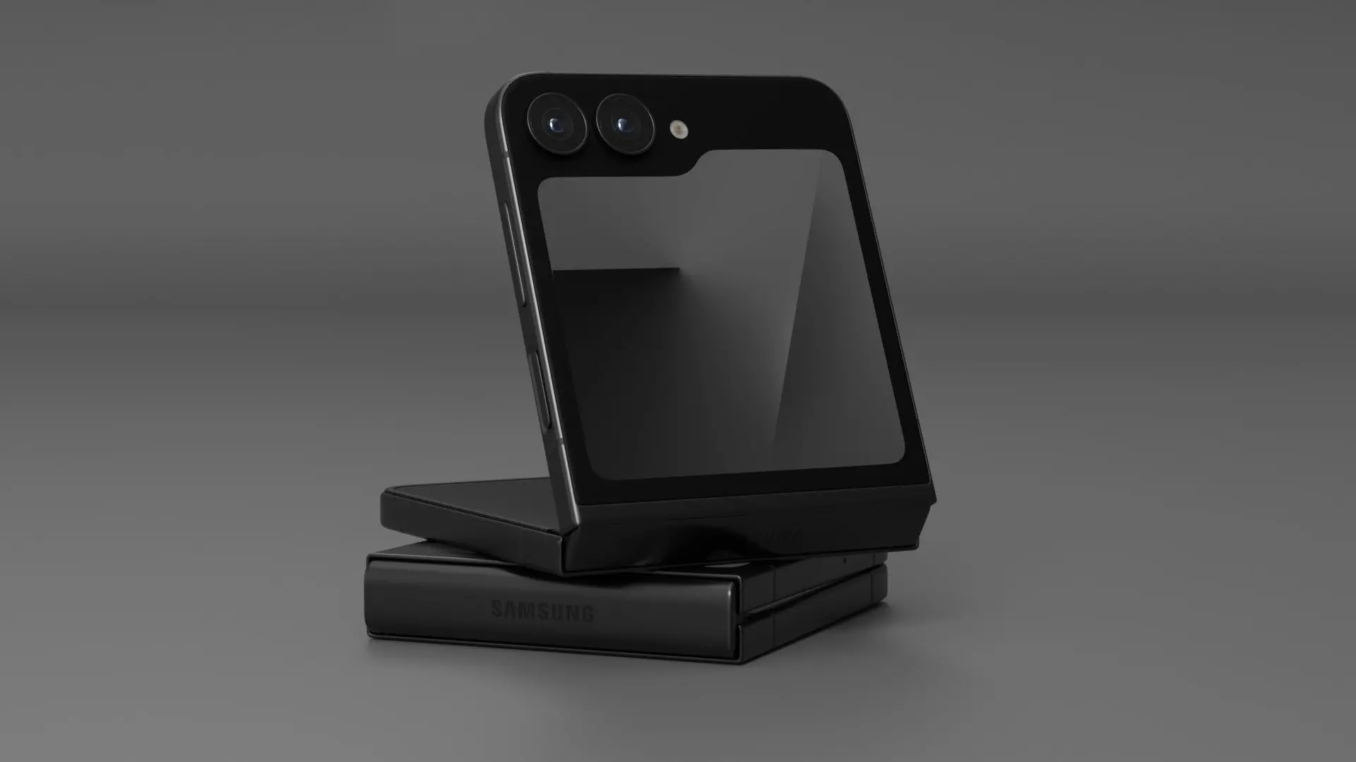 Samsung Galaxy Z Flip 7 FE Low-poly 3D model_18