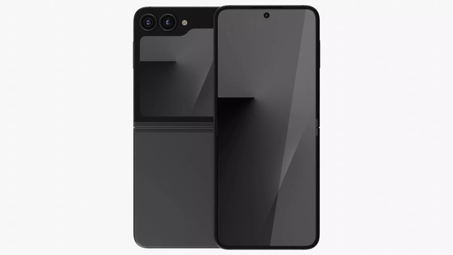 Samsung Galaxy Z Flip 7 FE Low-poly 3D model_13