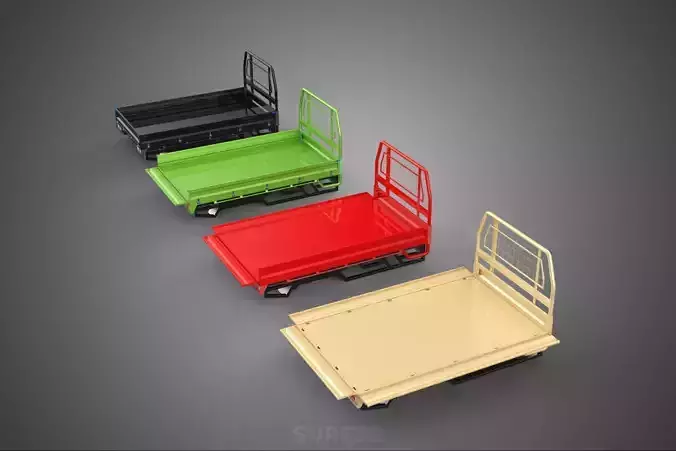 4 MODE DROP SIDE BED BODY GATE DOOR PICKUP TRUCK WIDE DECK CAR