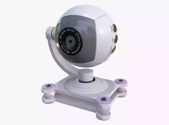 Spherical Camera 360 on Stand M1 3D model