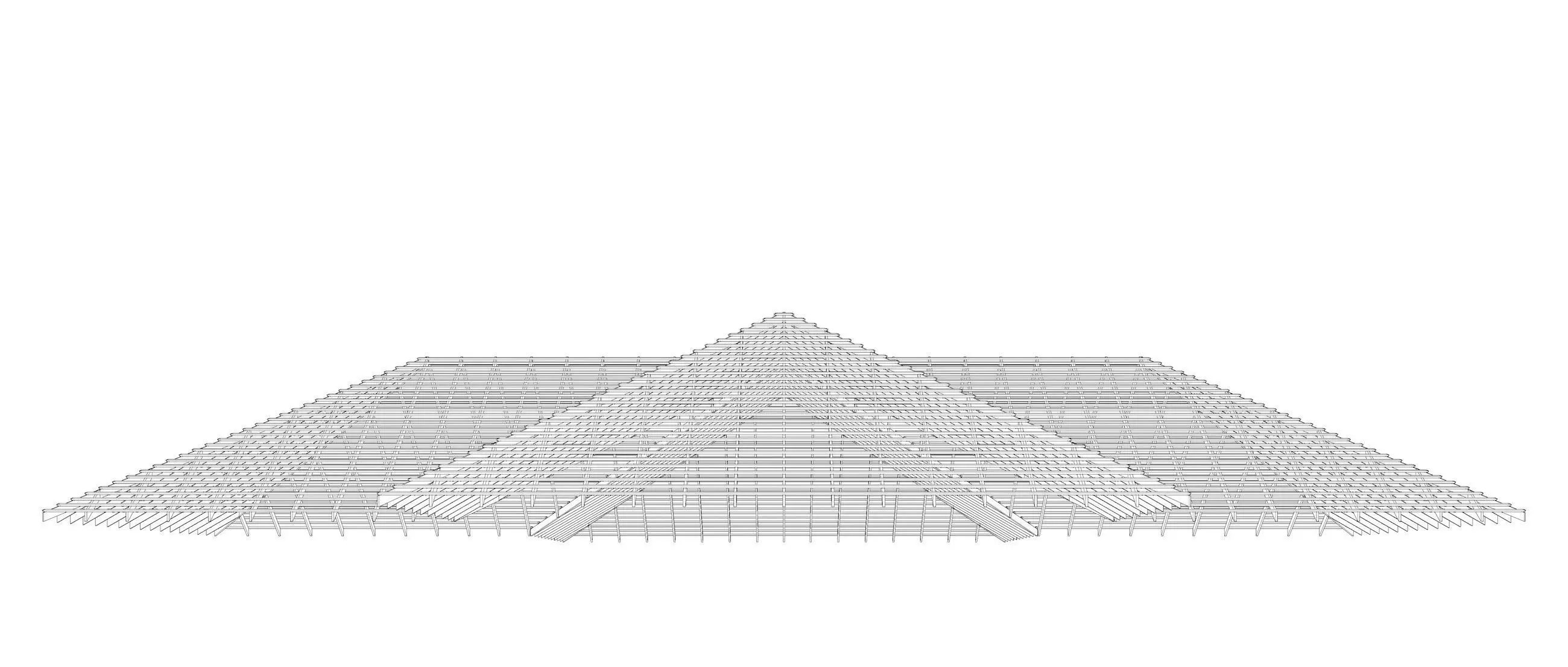 Roof structure 25O14 3D model_9