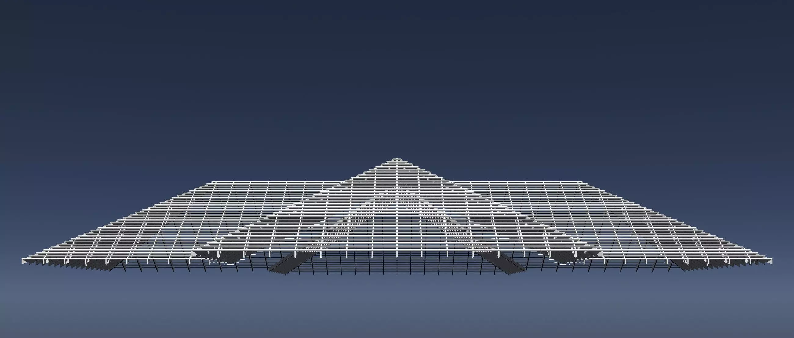 Roof structure 25O14 3D model_4