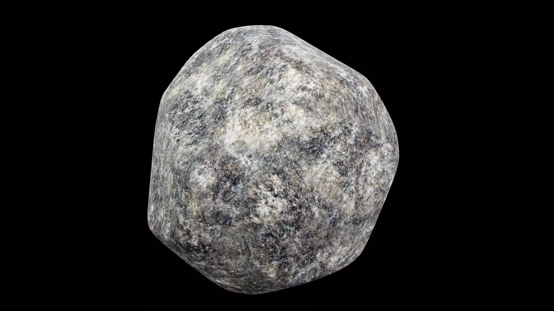 Realistic Rock Low-poly 3D model_4