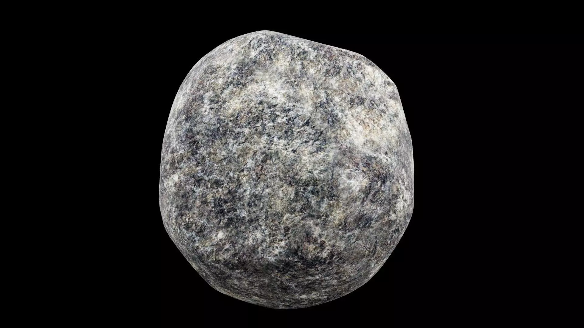 Realistic Rock Low-poly 3D model_2