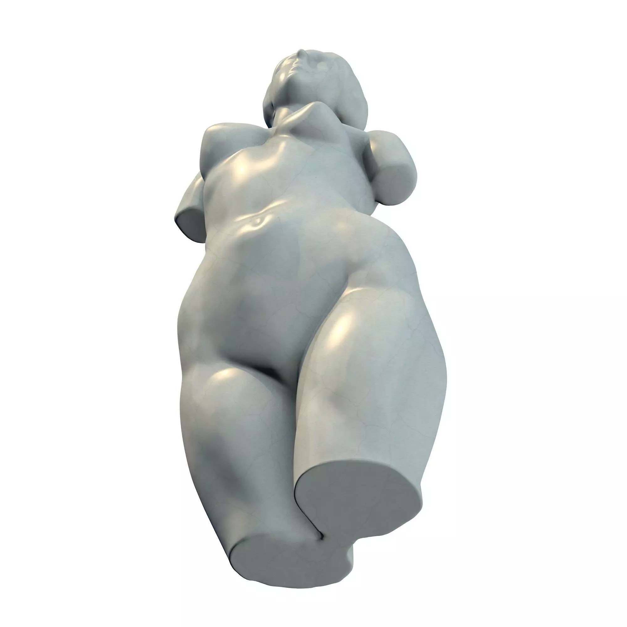 Abstract Female Body Sculpture for Home Decor 2 3D print model_6