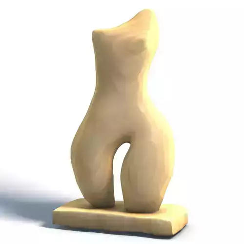 Abstract Female Body Sculpture for Home Decor 5