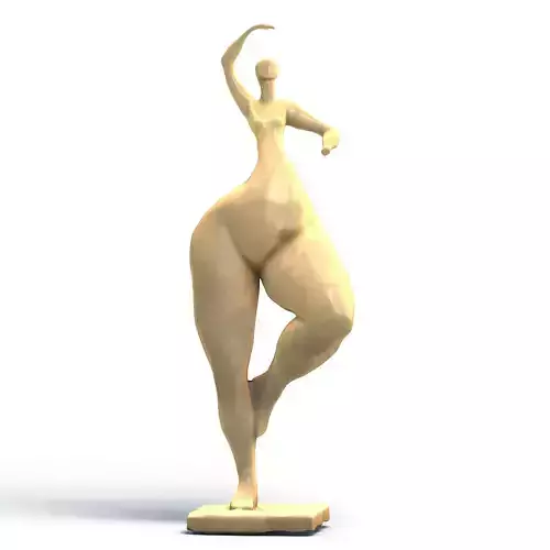 Abstract Female Body Sculpture for Home Decor 4