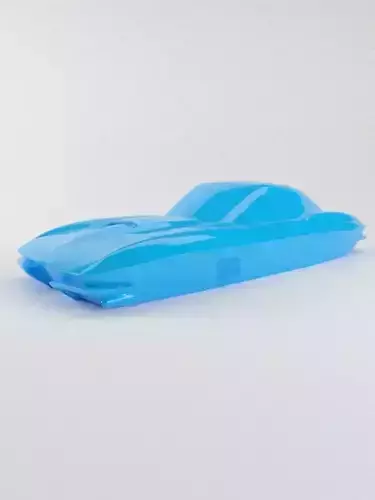 The silhouette of the car CHEVROLET CORVETTE STINGRAY 427 3D print model