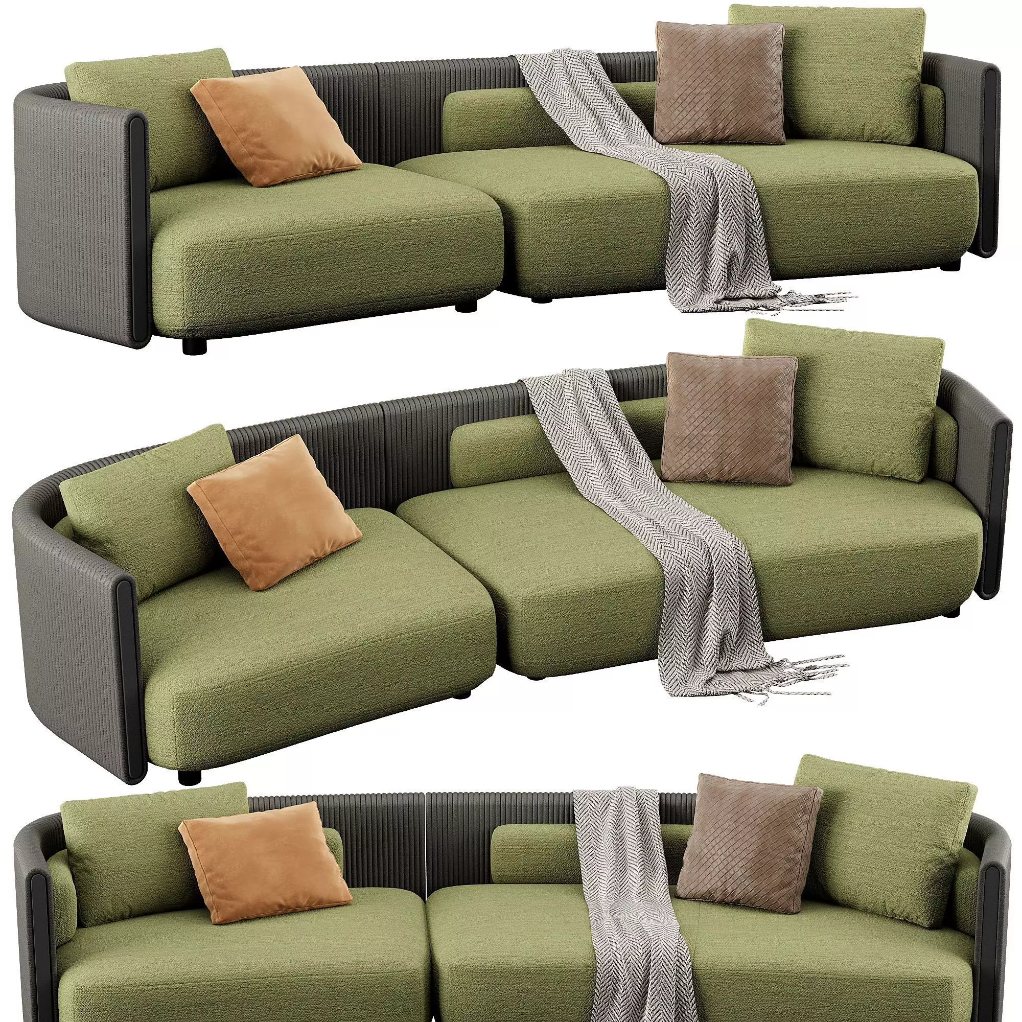 Bezier Cord Outdoor 3D model_3