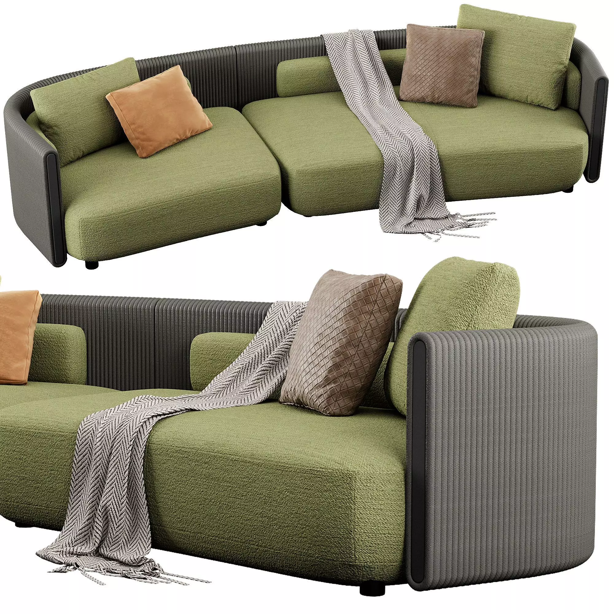 Bezier Cord Outdoor 3D model_4