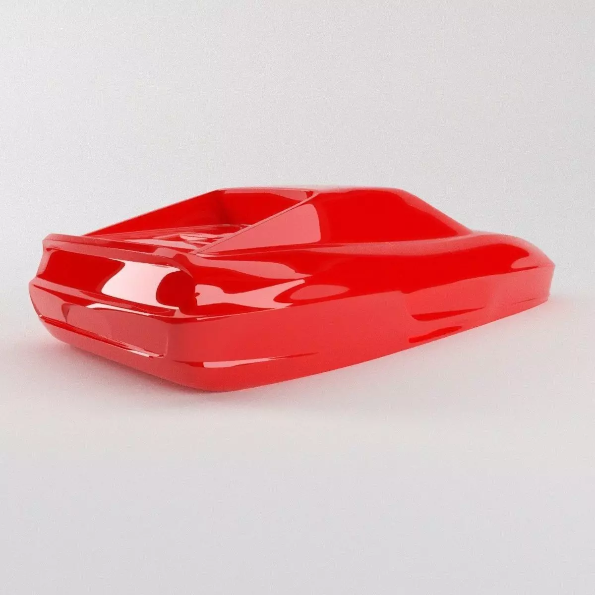 The silhouette of the car FERRARI F355 BERLINETTA 3D print model_1