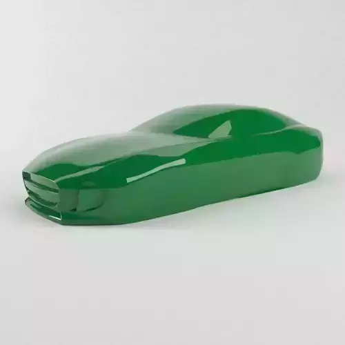 The silhouette of the car Jaguar F-TYPE R Coupe