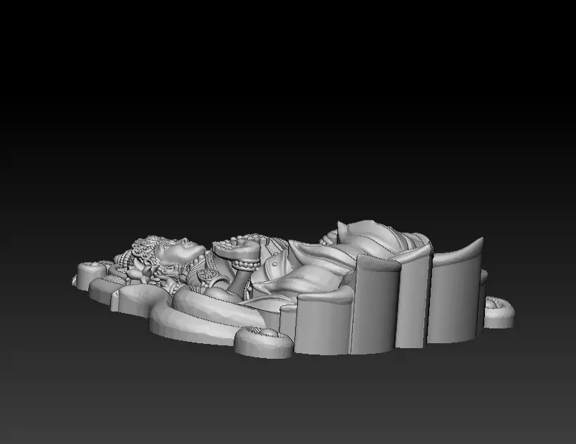 Laxmi Mata 3D print model 3D print model_15