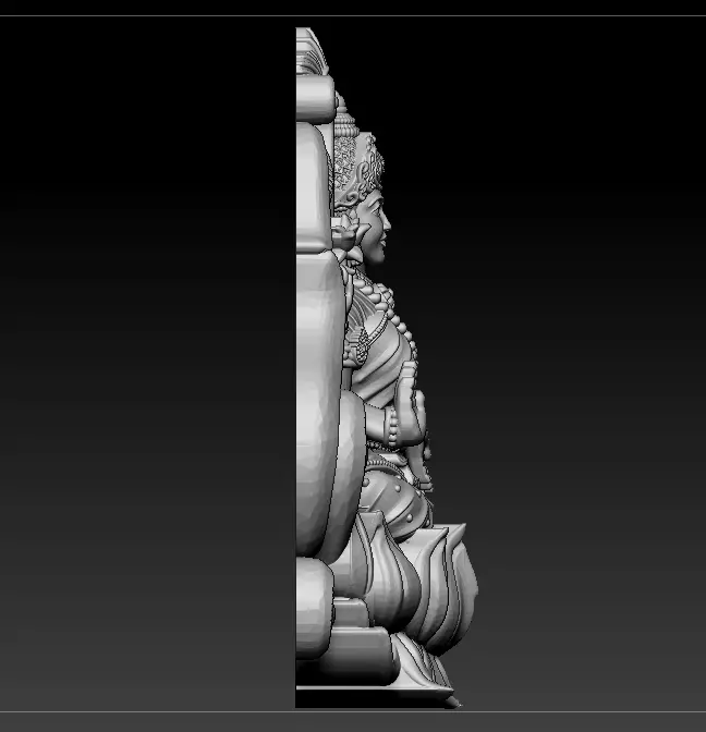 Laxmi Mata 3D print model 3D print model_6