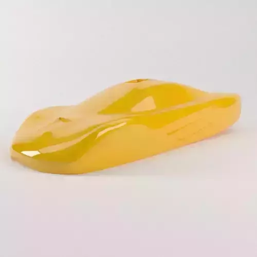 The silhouette of the car MCLAREN F1