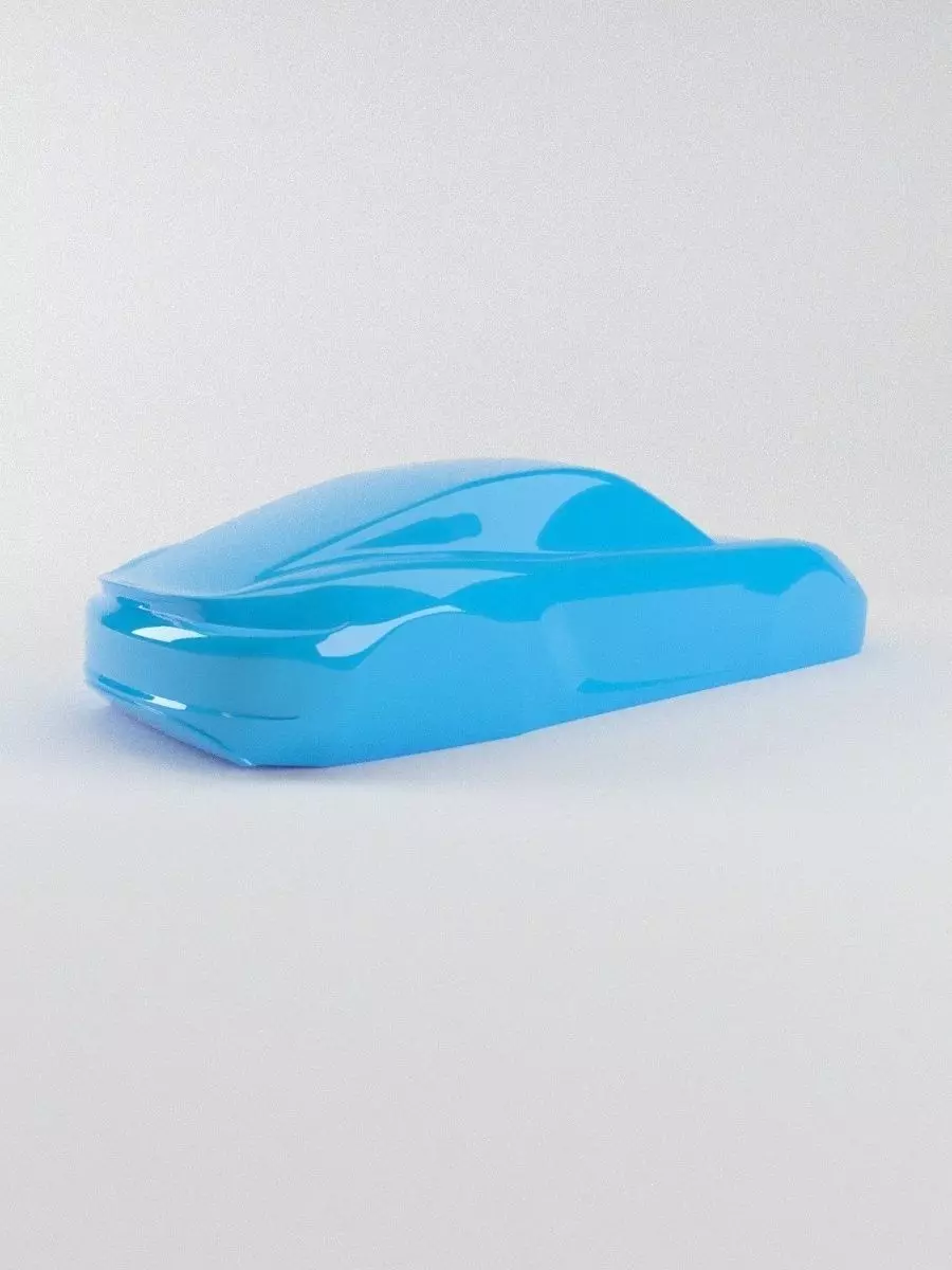 The silhouette of the car PORSCHE 718 CAYMAN GTS 3D print model_1