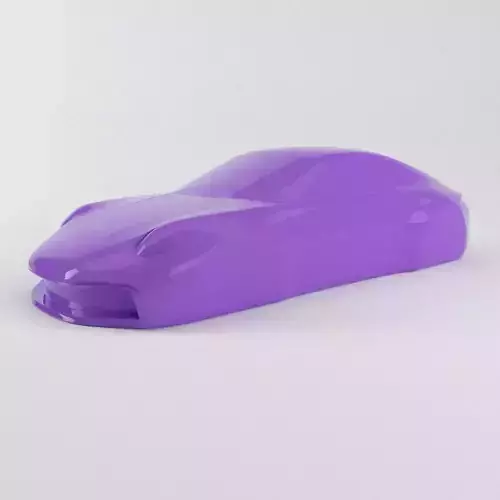 The silhouette of the car PORSCHE 911 991 3D print model
