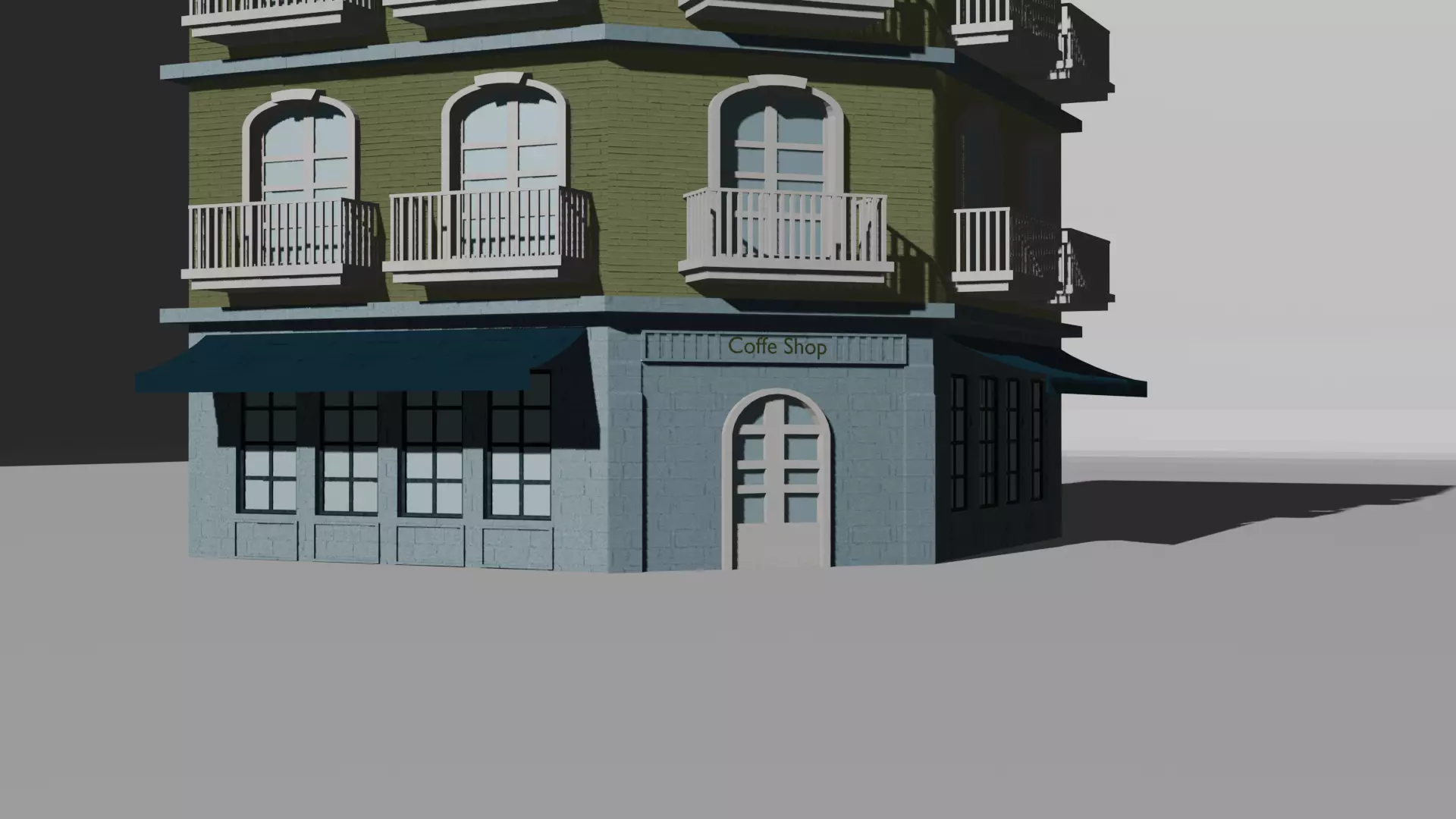 Building Low-poly 3D model_4