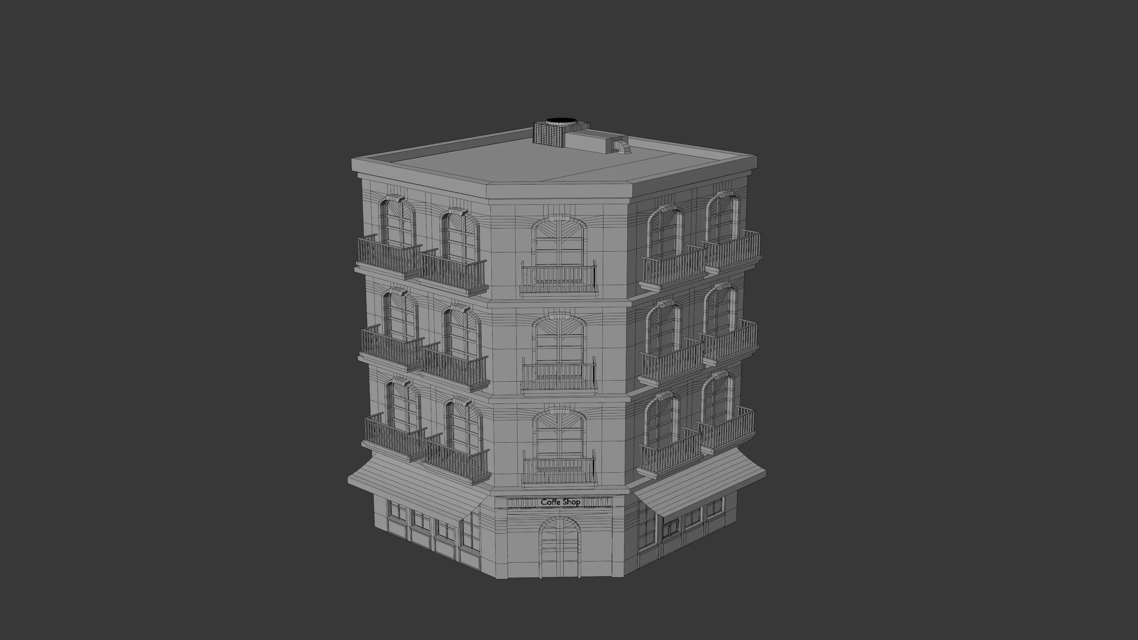 Building Low-poly 3D model_5