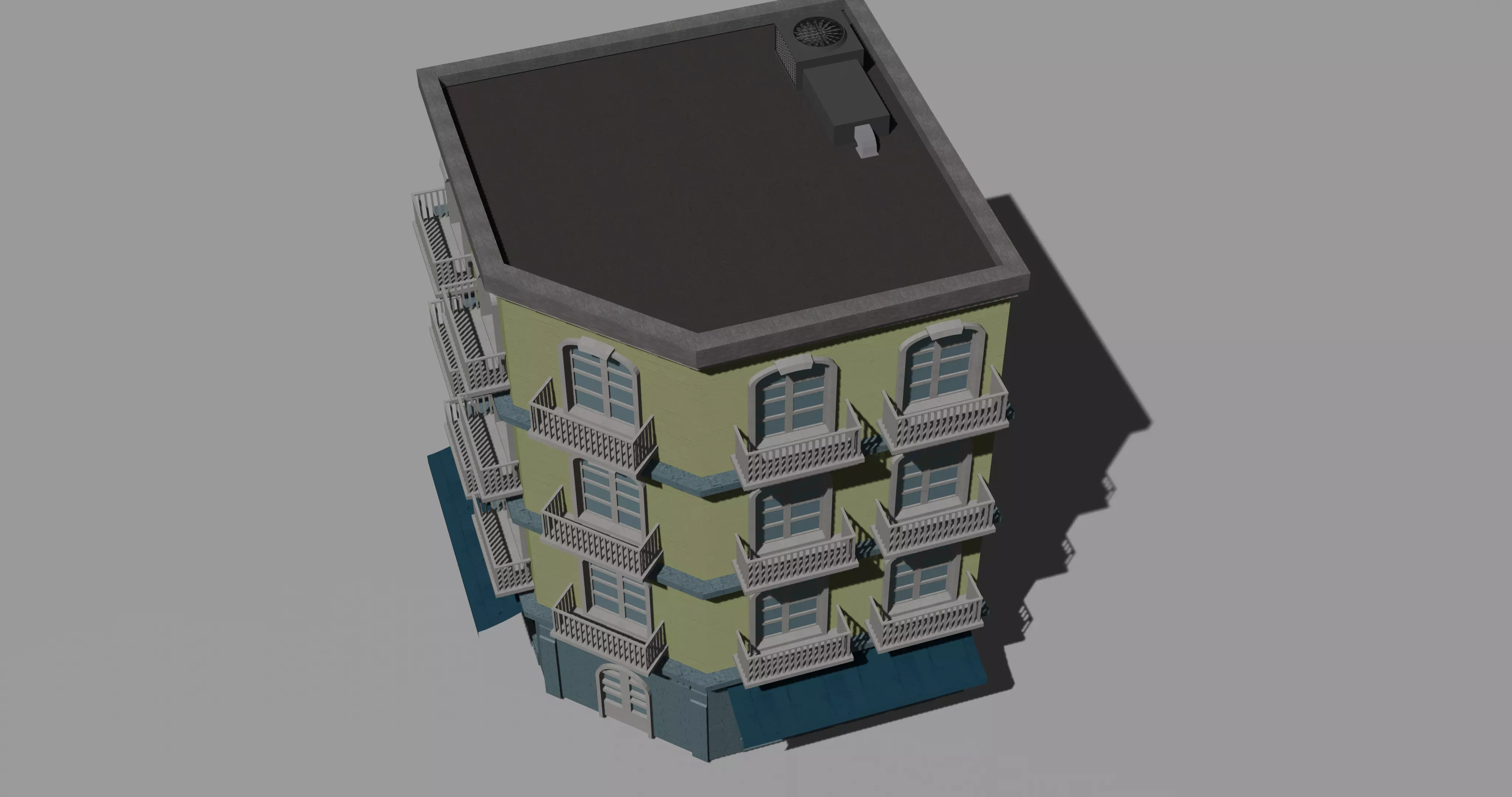 Building Low-poly 3D model_1