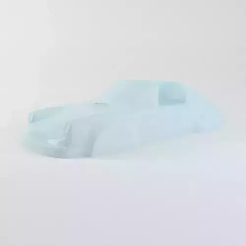 The silhouette of the car PORSCHE 911 TARGA 3D print model