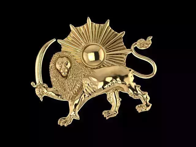 pahlavi shiro khorshid 3D print model