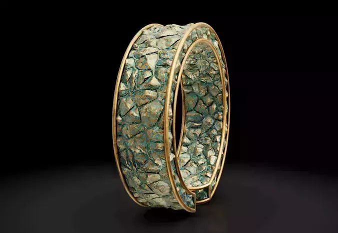 rock man ring  printable gold jewelry printable 3D model