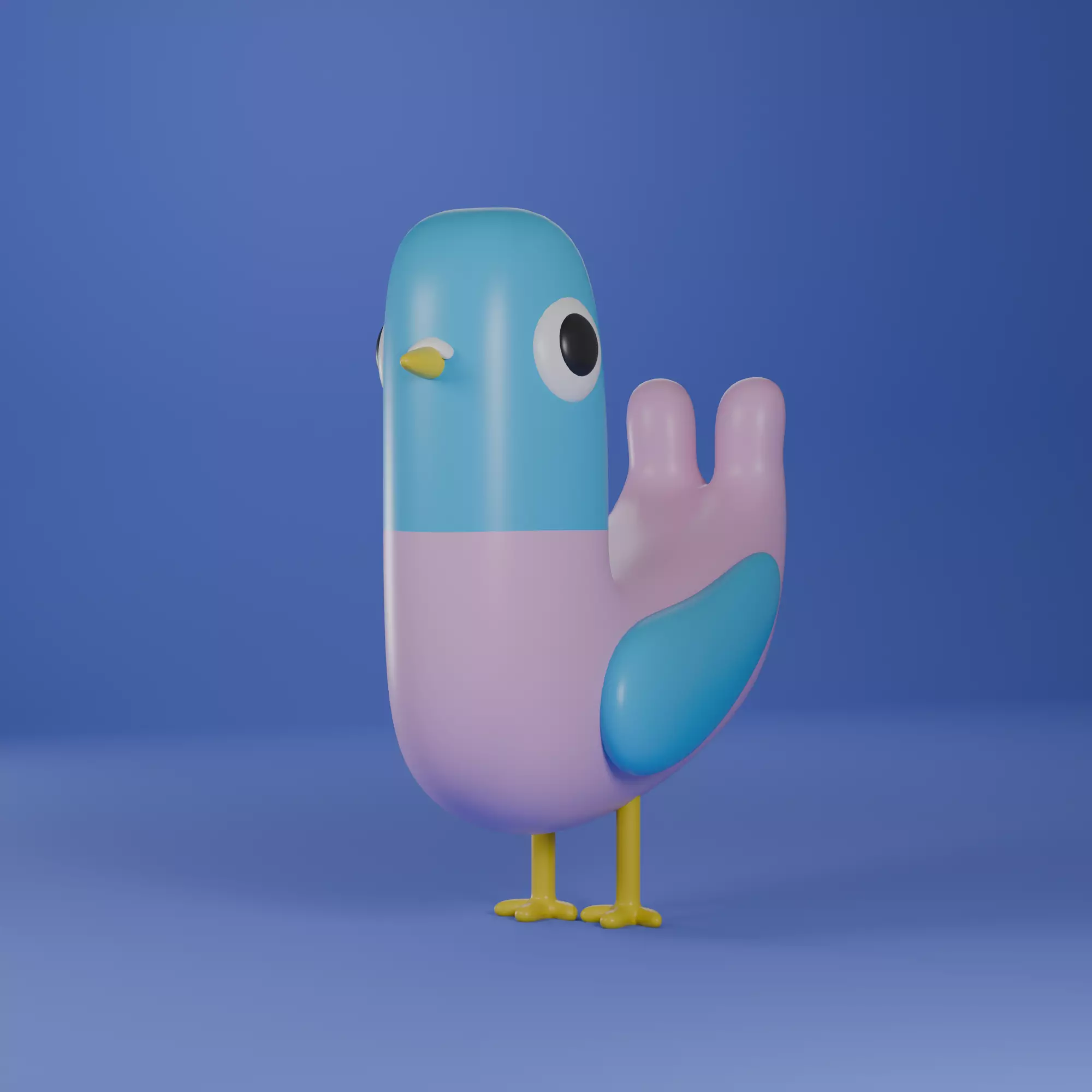 realistic 3d chicken model blender 3D model_1