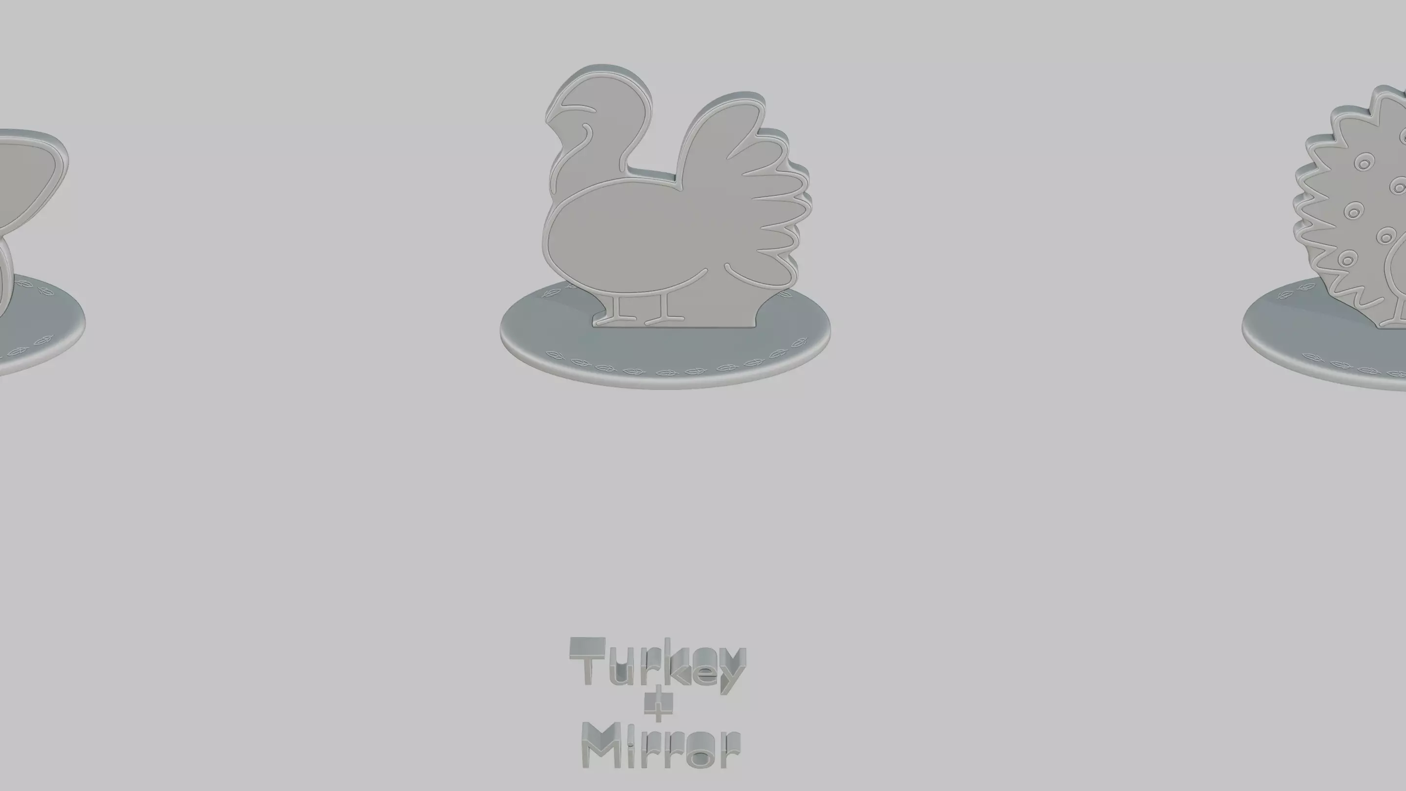 Emoji Statues Creature Flying Full Collection 3D print model_15