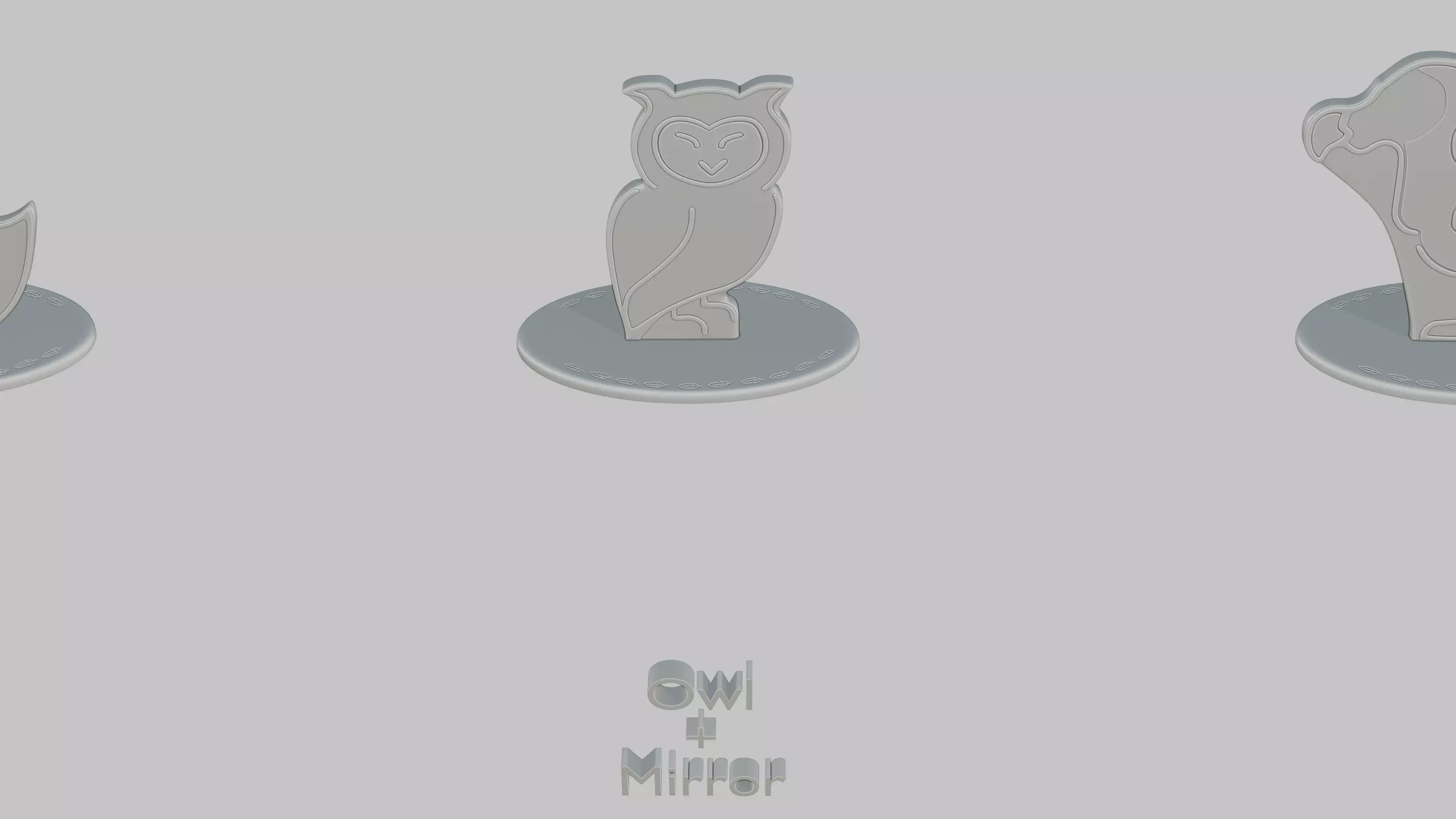 Emoji Statues Creature Flying Full Collection 3D print model_8