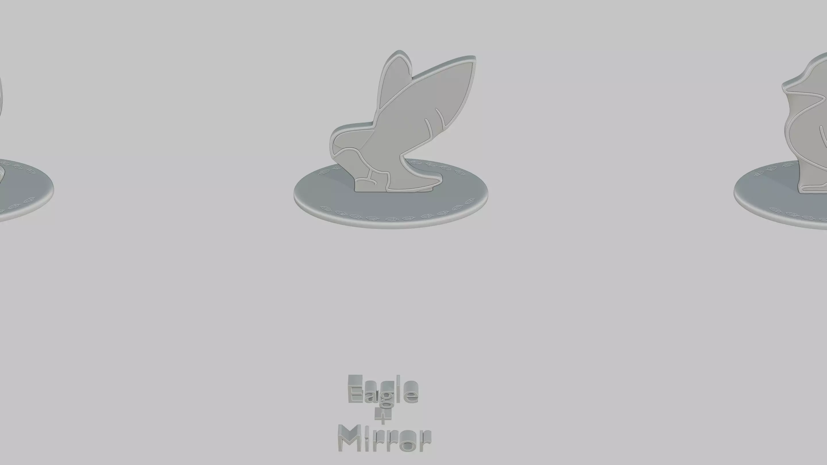 Emoji Statues Creature Flying Full Collection 3D print model_5