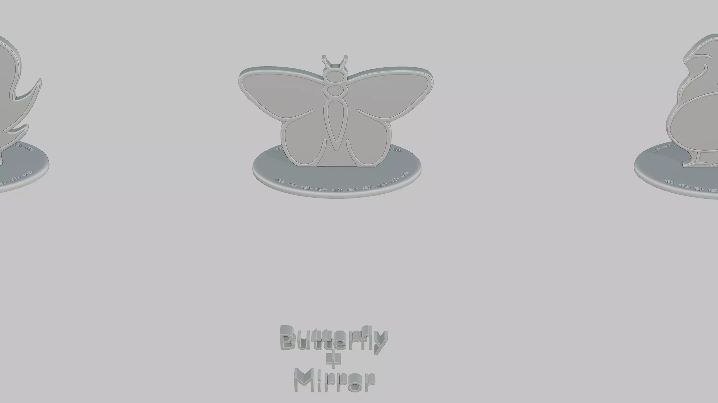 Emoji Statues Creature Flying Full Collection 3D print model_14