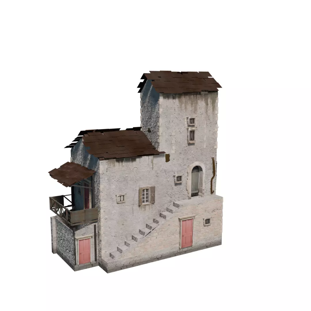 Old House 3D model_8