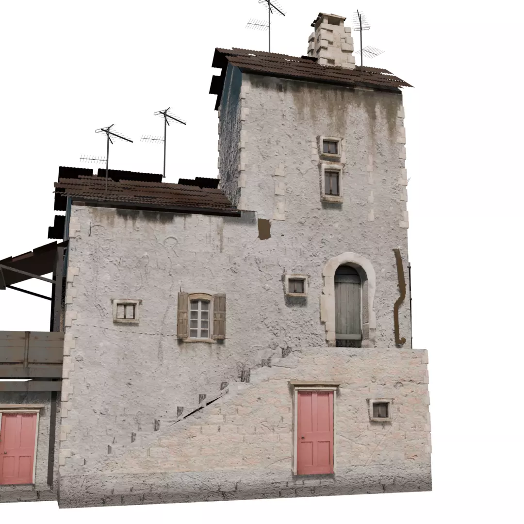 Old House 3D model_6