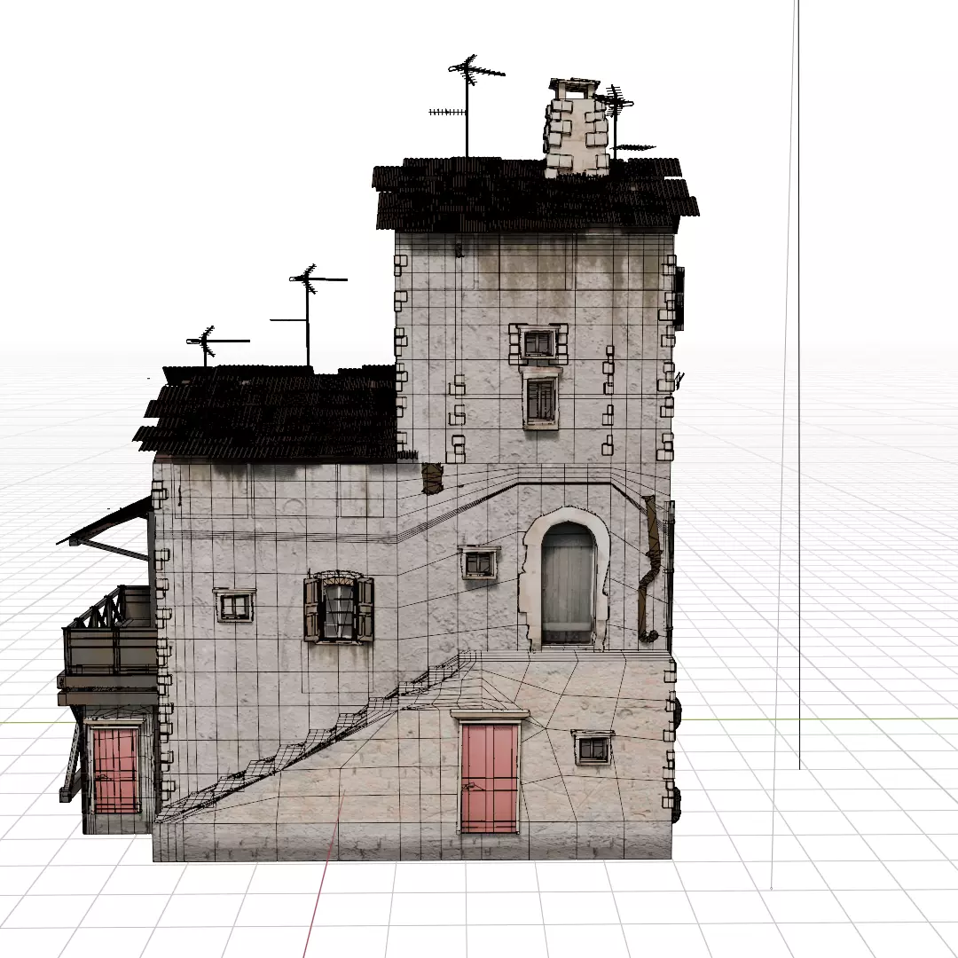 Old House 3D model_10
