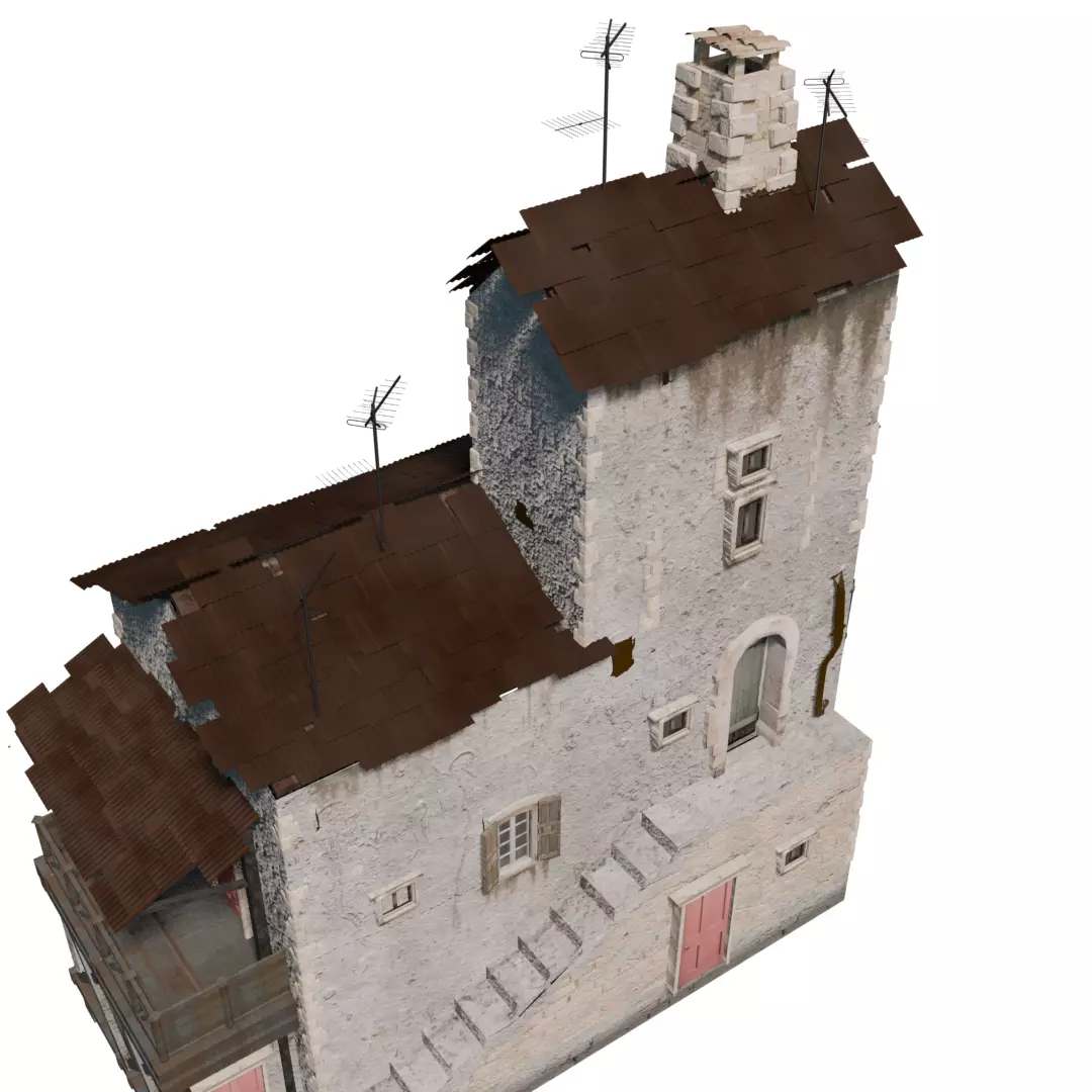 Old House 3D model_2
