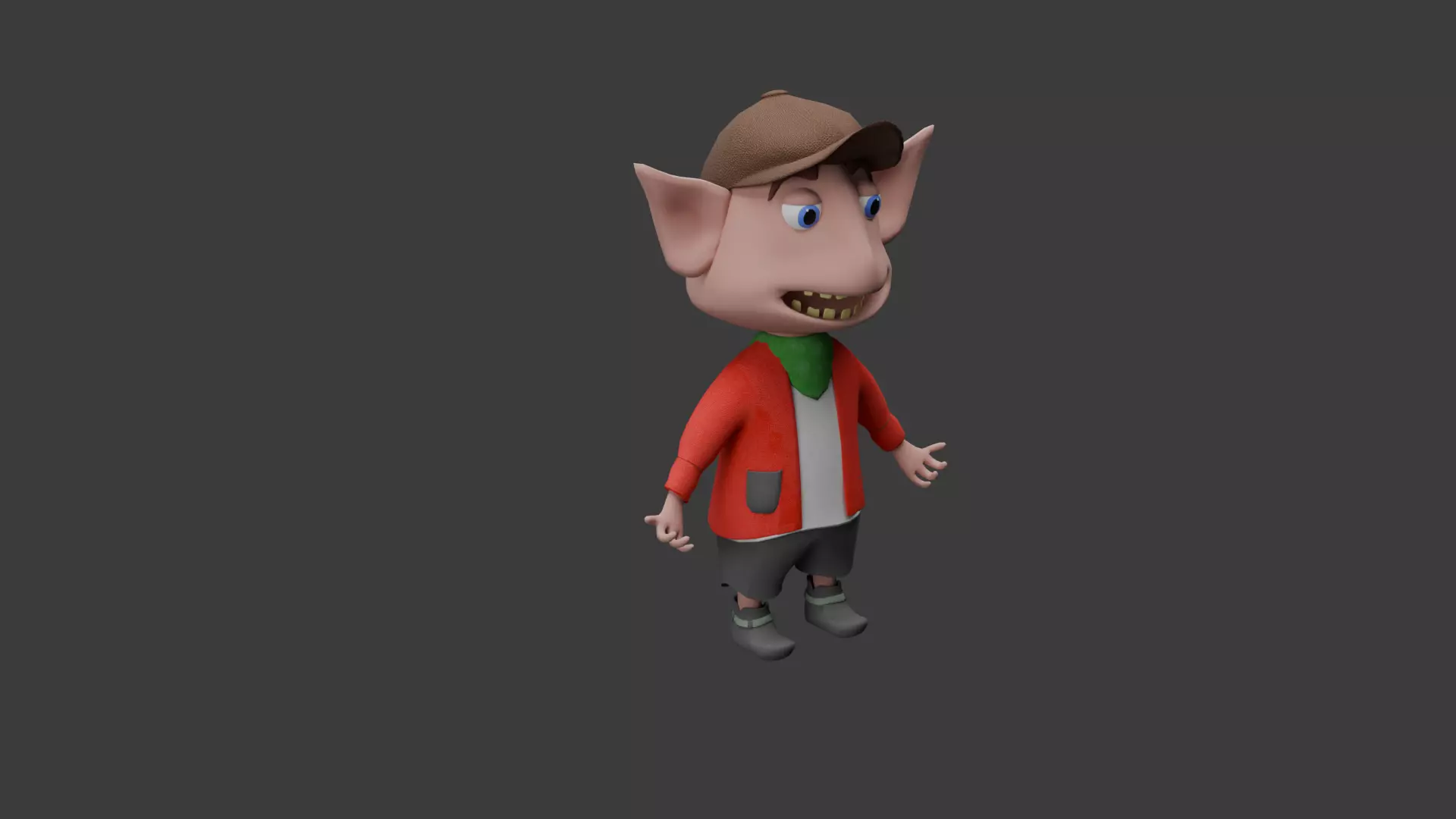 Friendly Goblin 3D model