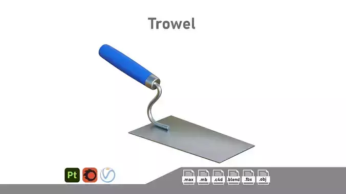 Blue Trowel