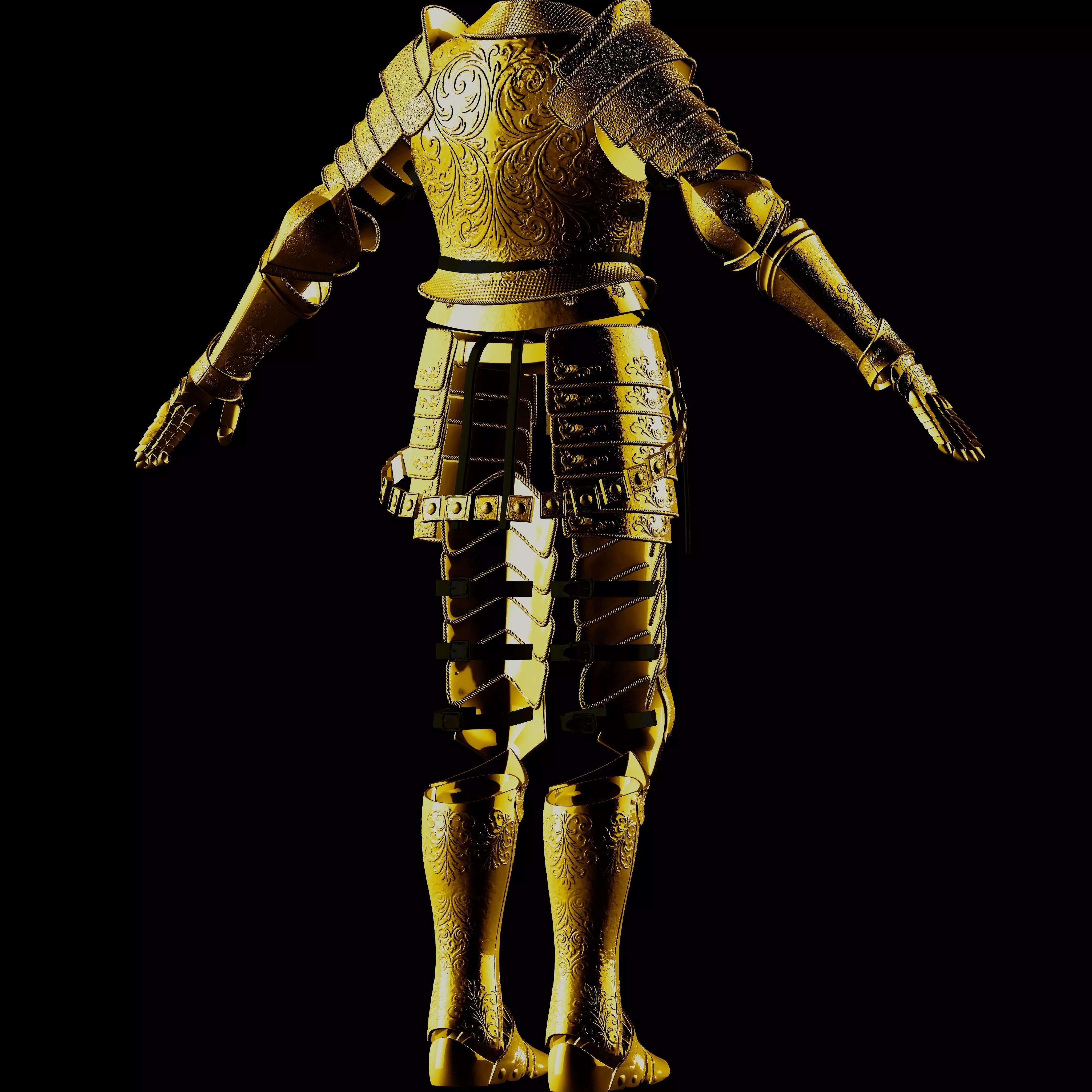 ULTIMATE CLEANROT FULL ARMOR - ELDEN RING FAN ART REPLICA STL  3D print model_55