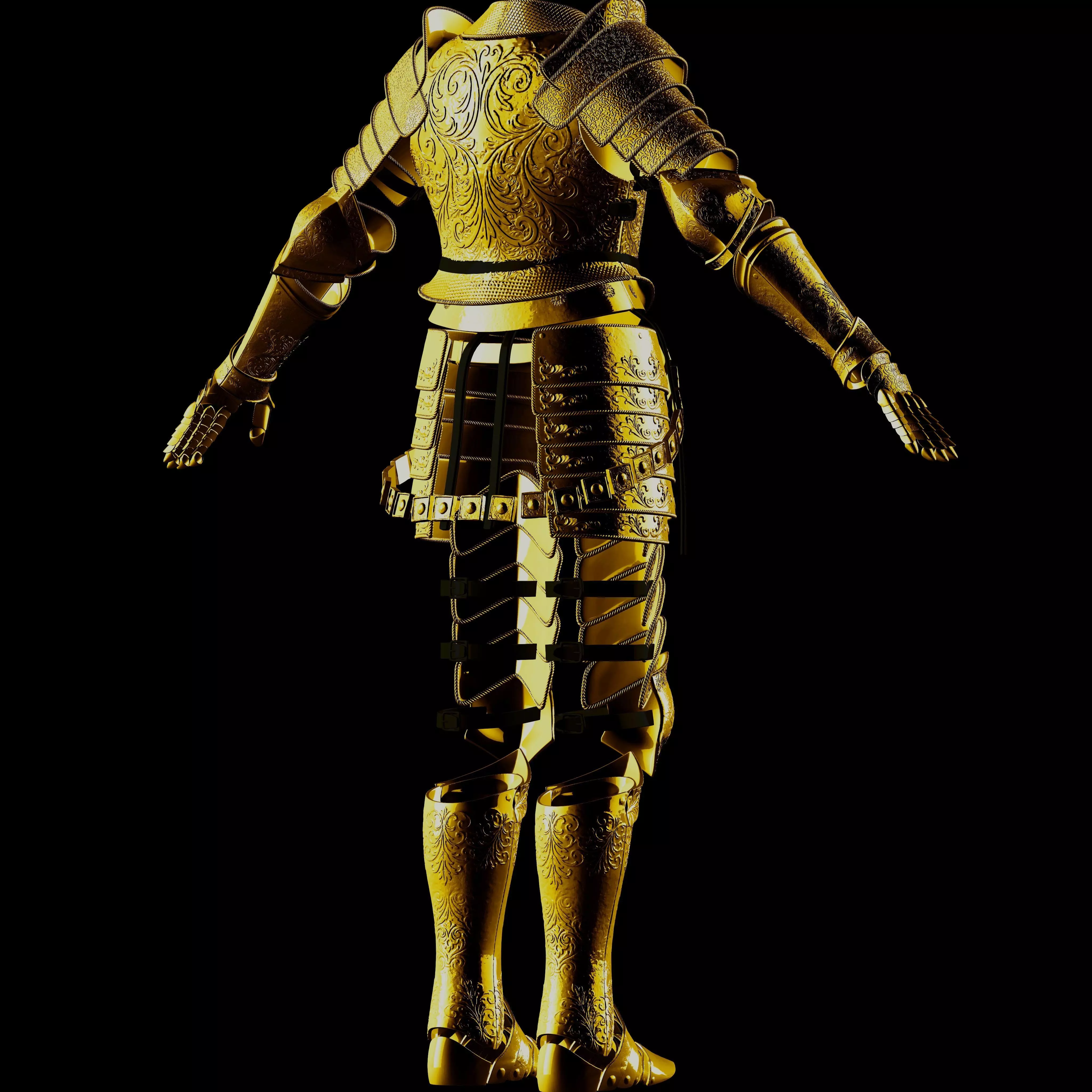 ULTIMATE CLEANROT FULL ARMOR - ELDEN RING FAN ART REPLICA STL  3D print model_31