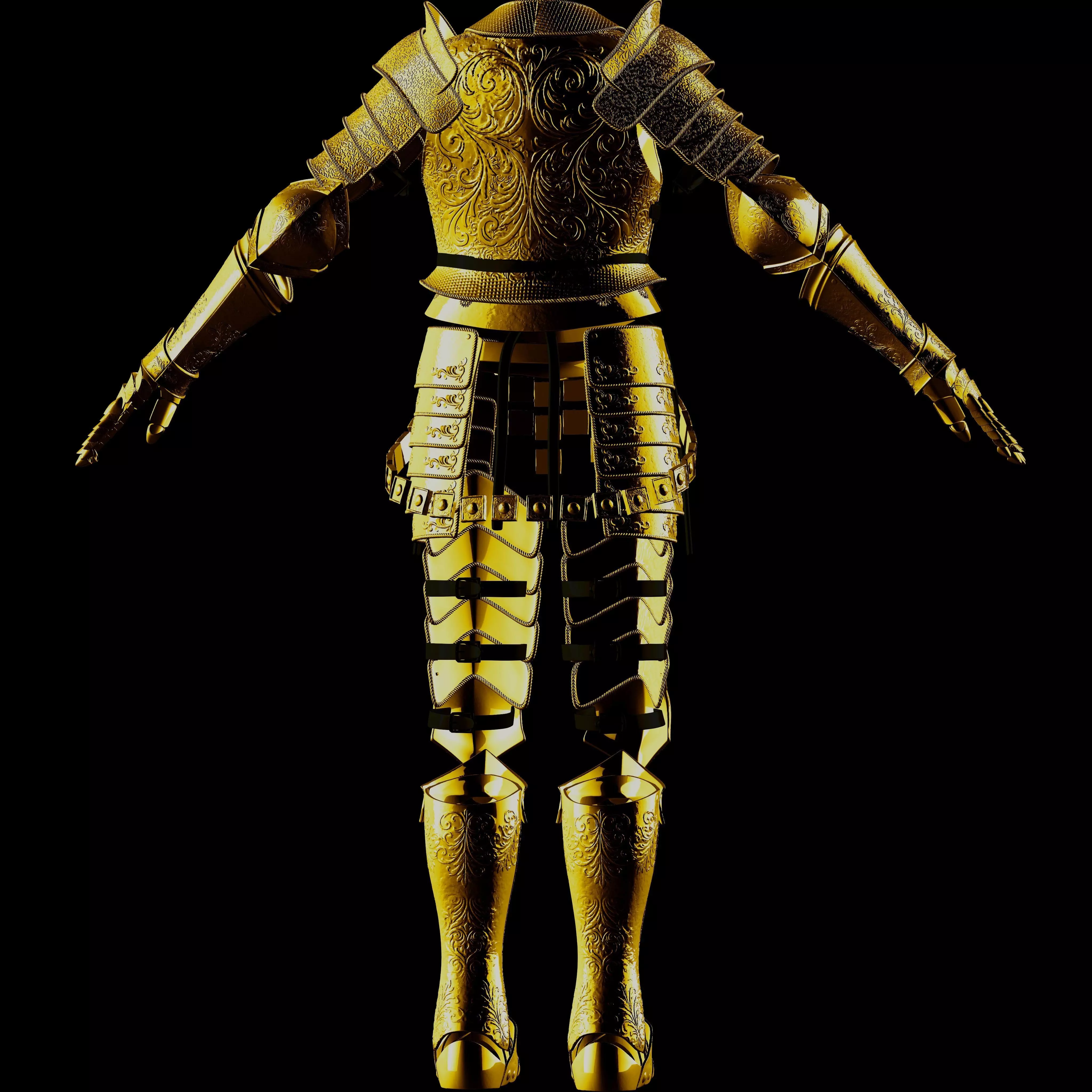 ULTIMATE CLEANROT FULL ARMOR - ELDEN RING FAN ART REPLICA STL  3D print model_37