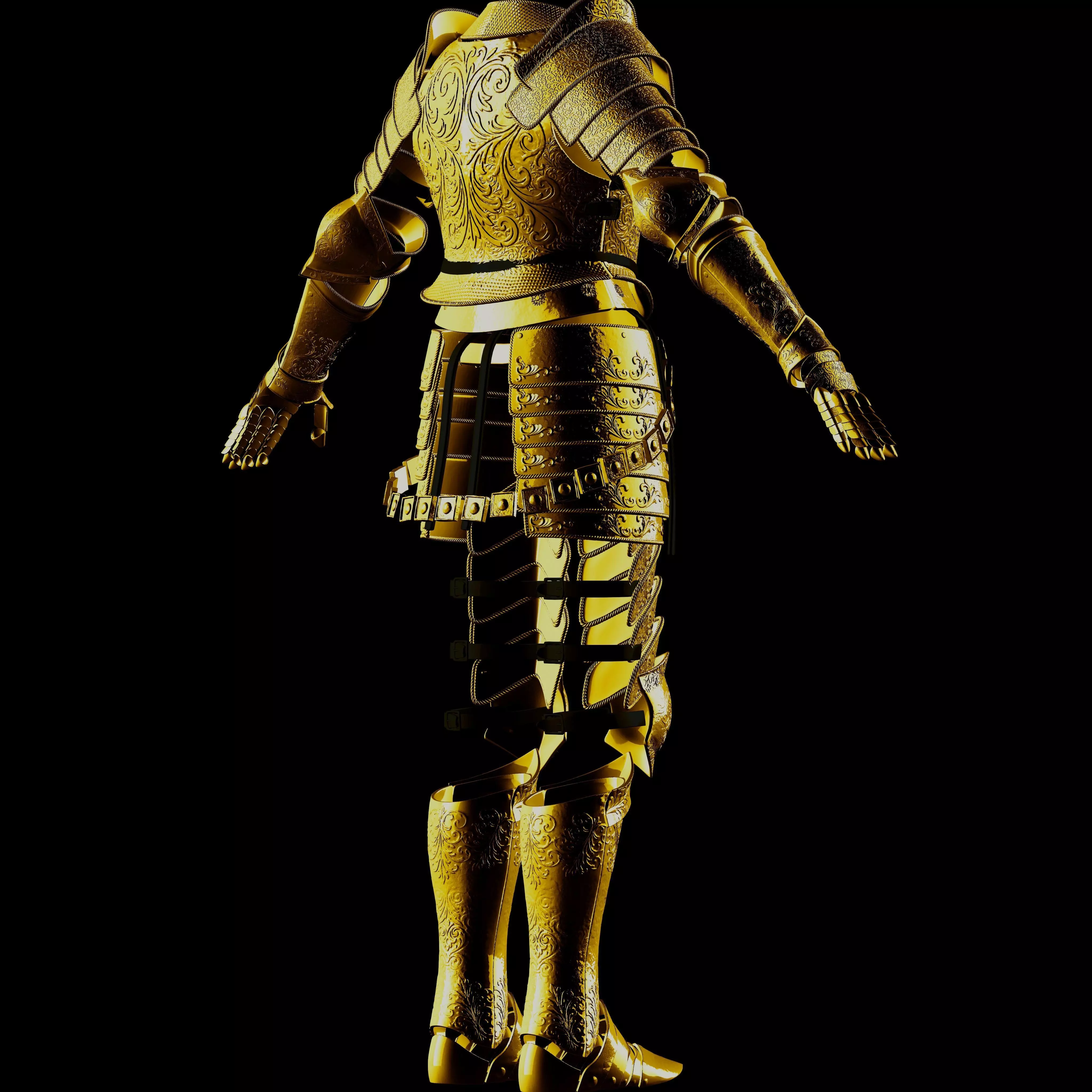 ULTIMATE CLEANROT FULL ARMOR - ELDEN RING FAN ART REPLICA STL  3D print model_17