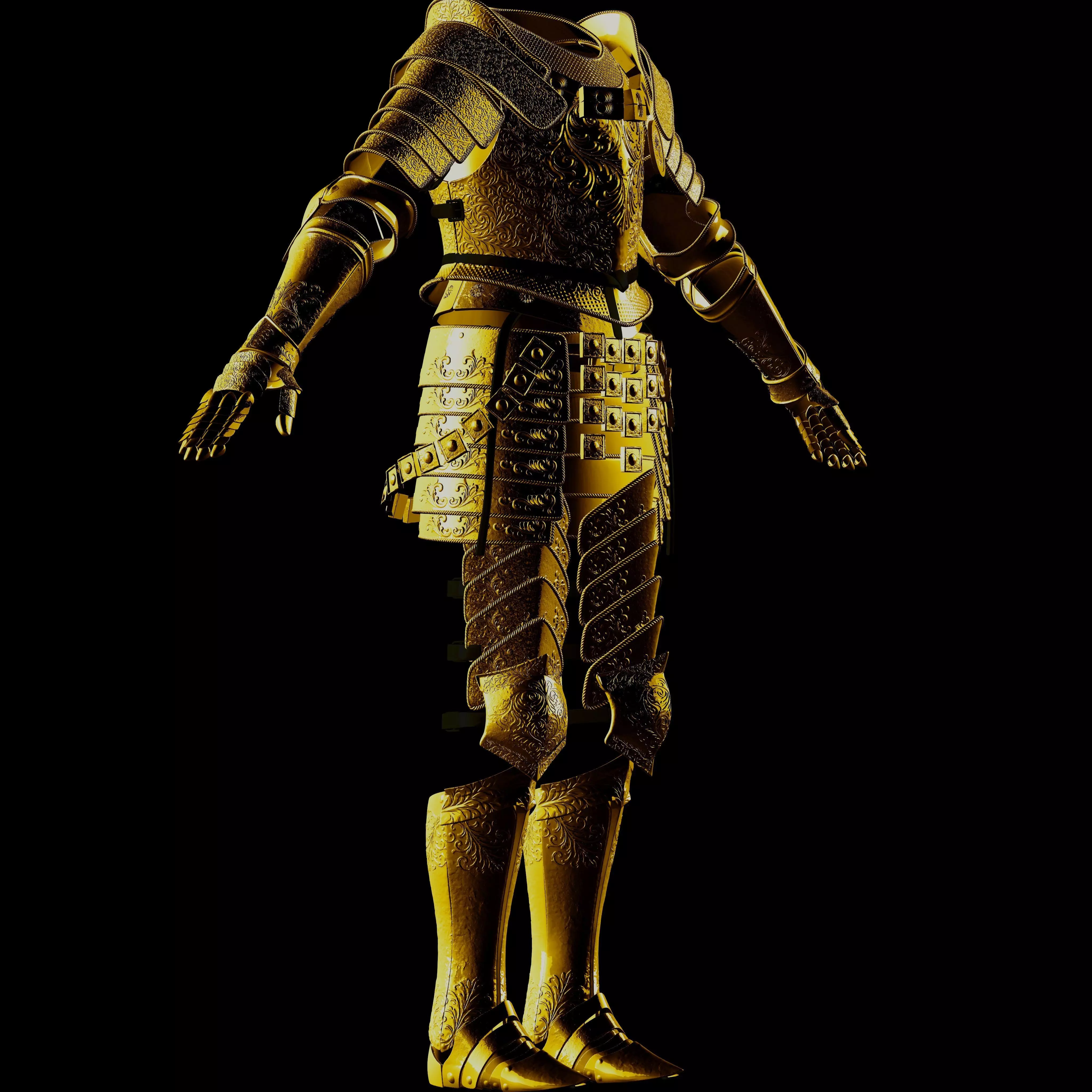 ULTIMATE CLEANROT FULL ARMOR - ELDEN RING FAN ART REPLICA STL  3D print model_5