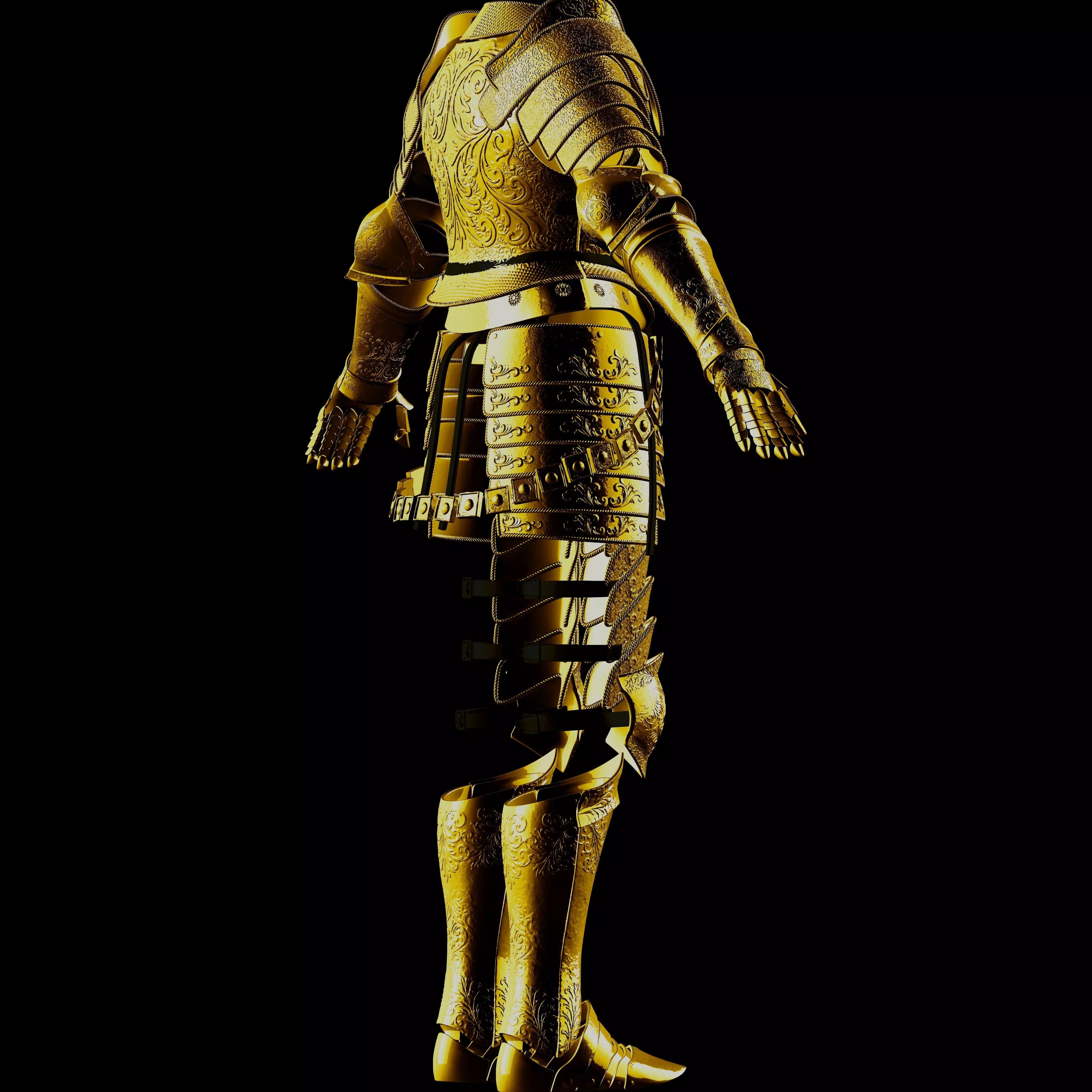 ULTIMATE CLEANROT FULL ARMOR - ELDEN RING FAN ART REPLICA STL  3D print model_22