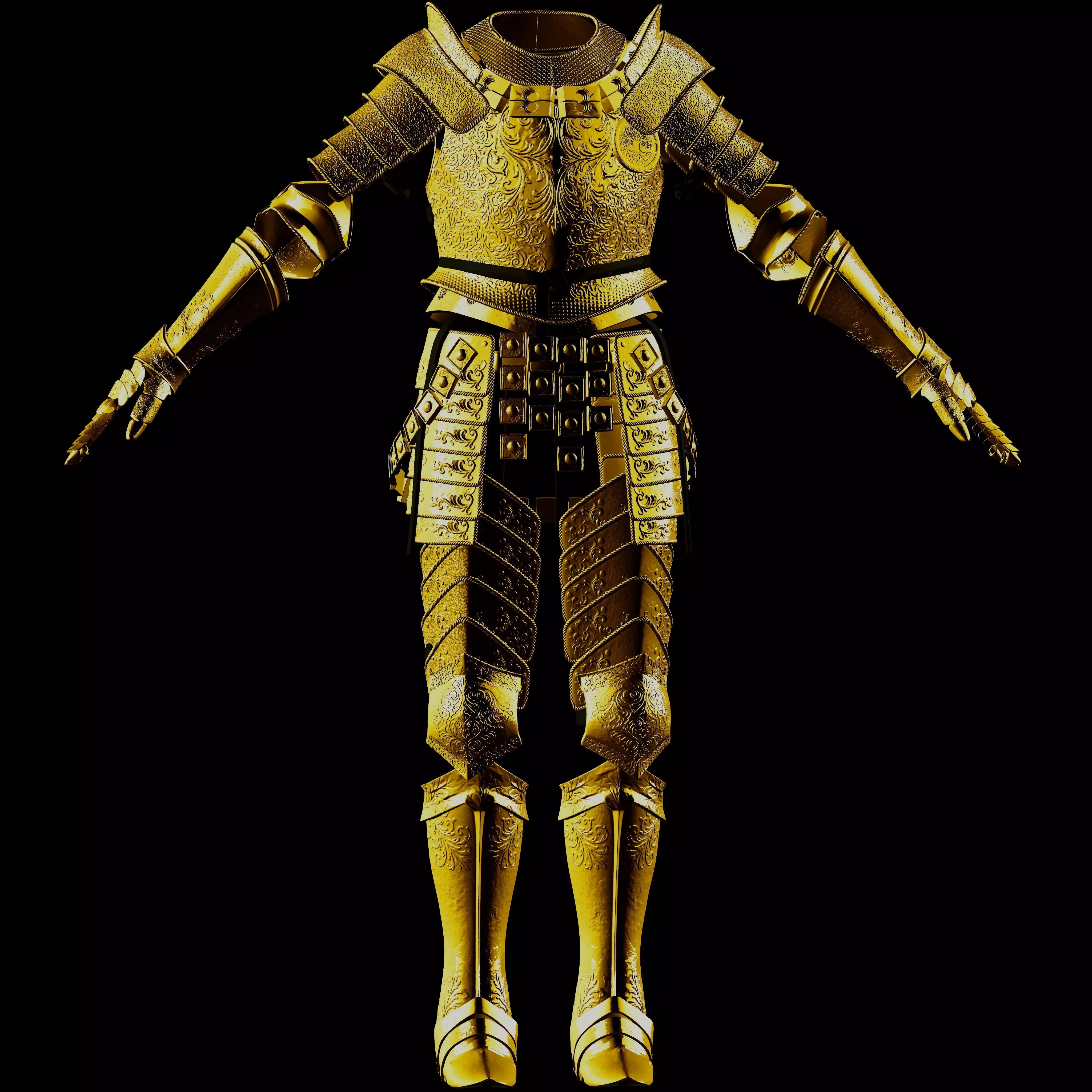 ULTIMATE CLEANROT FULL ARMOR - ELDEN RING FAN ART REPLICA STL  3D print model_11