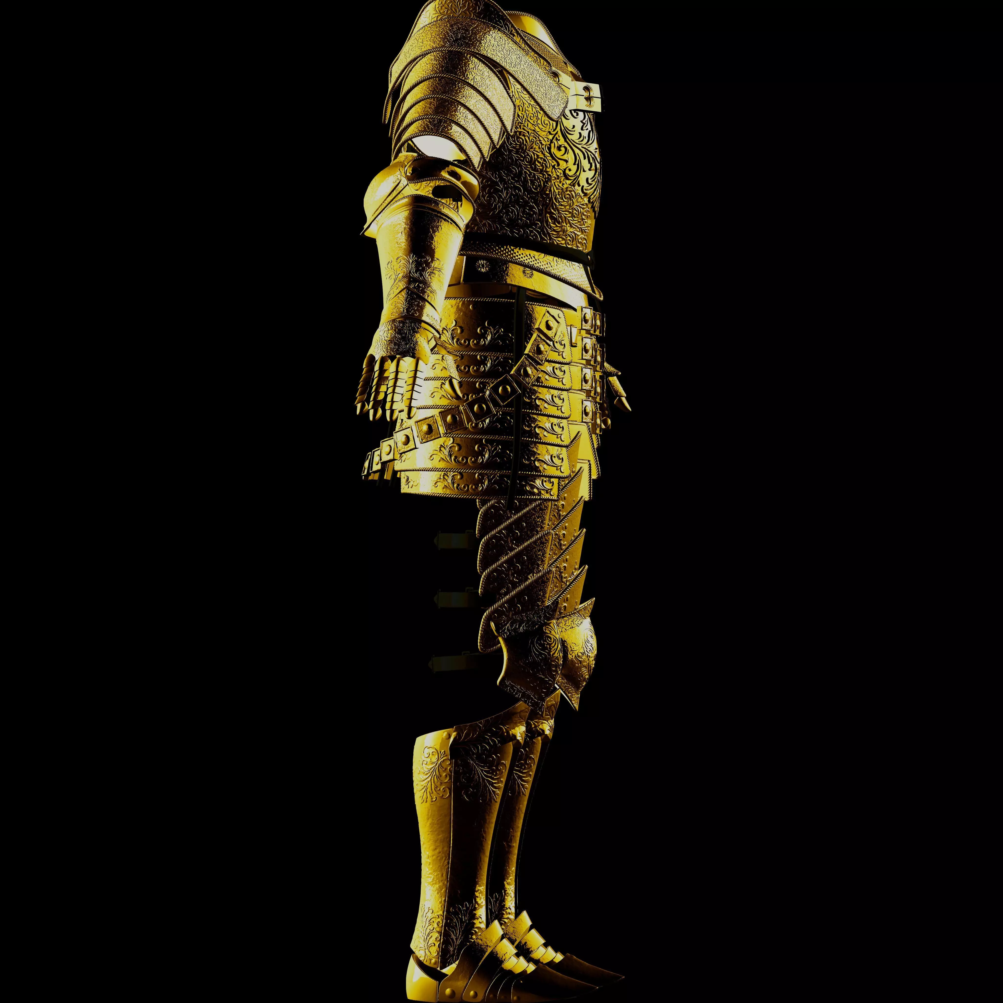 ULTIMATE CLEANROT FULL ARMOR - ELDEN RING FAN ART REPLICA STL  3D print model_4