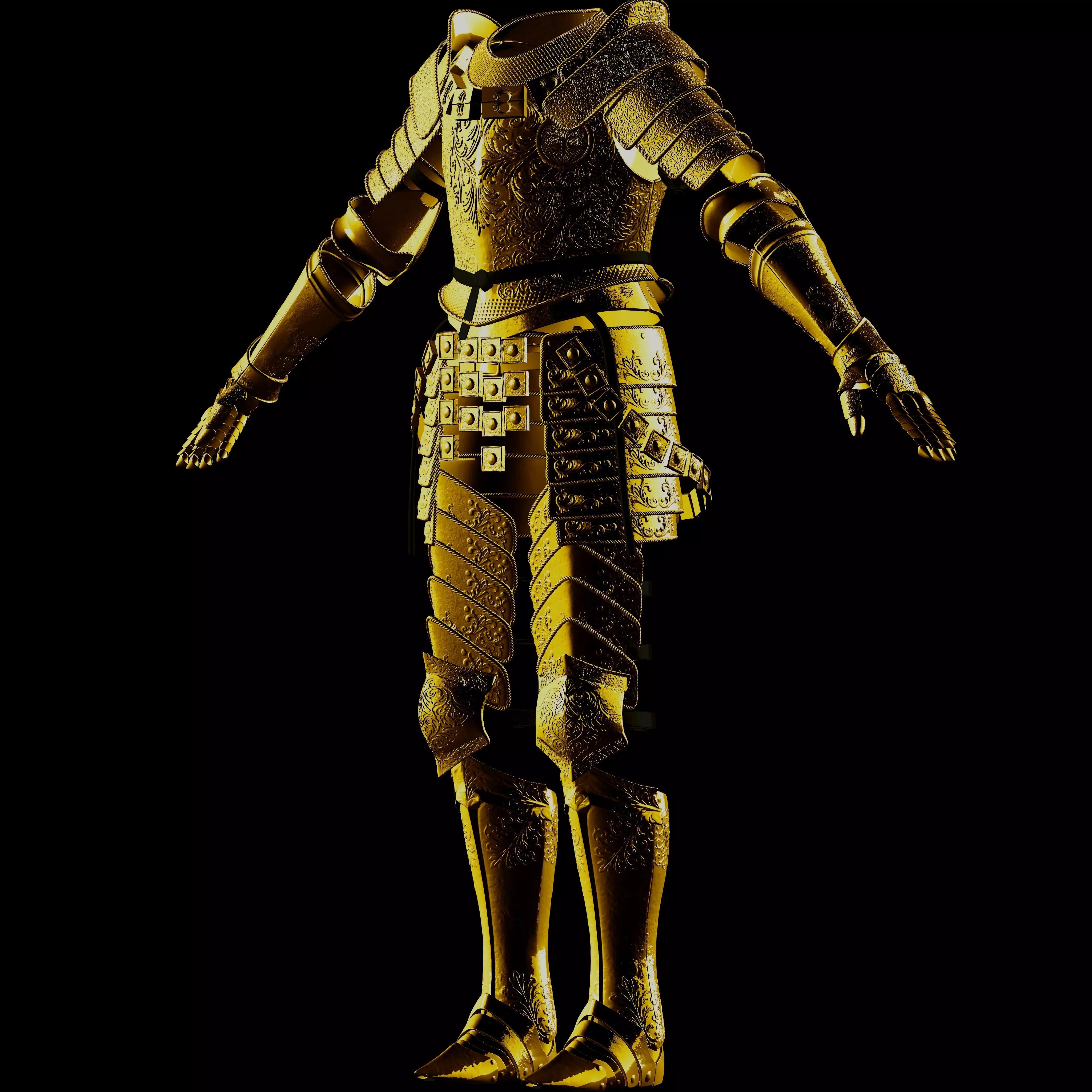 ULTIMATE CLEANROT FULL ARMOR - ELDEN RING FAN ART REPLICA STL  3D print model_10