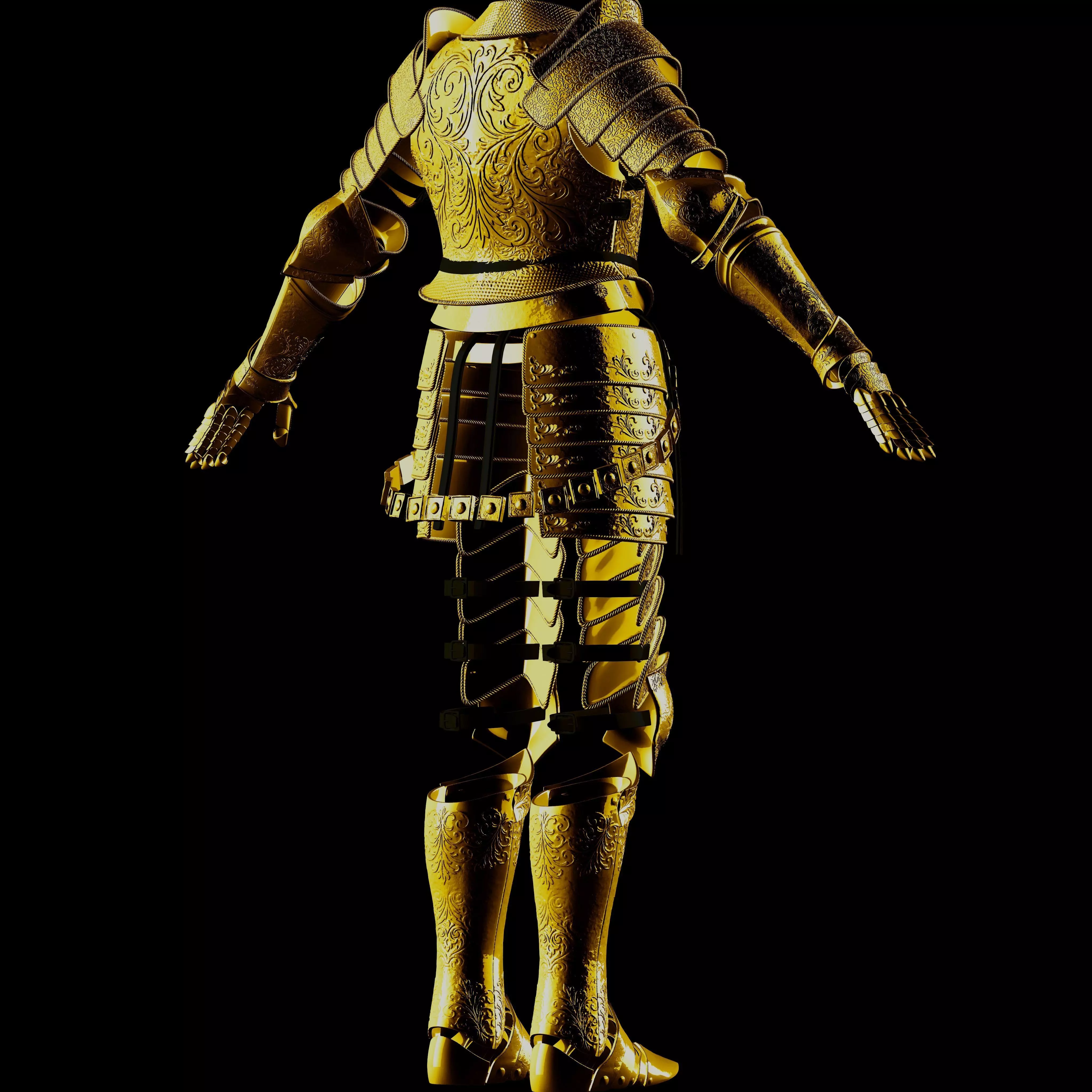 ULTIMATE CLEANROT FULL ARMOR - ELDEN RING FAN ART REPLICA STL  3D print model_19