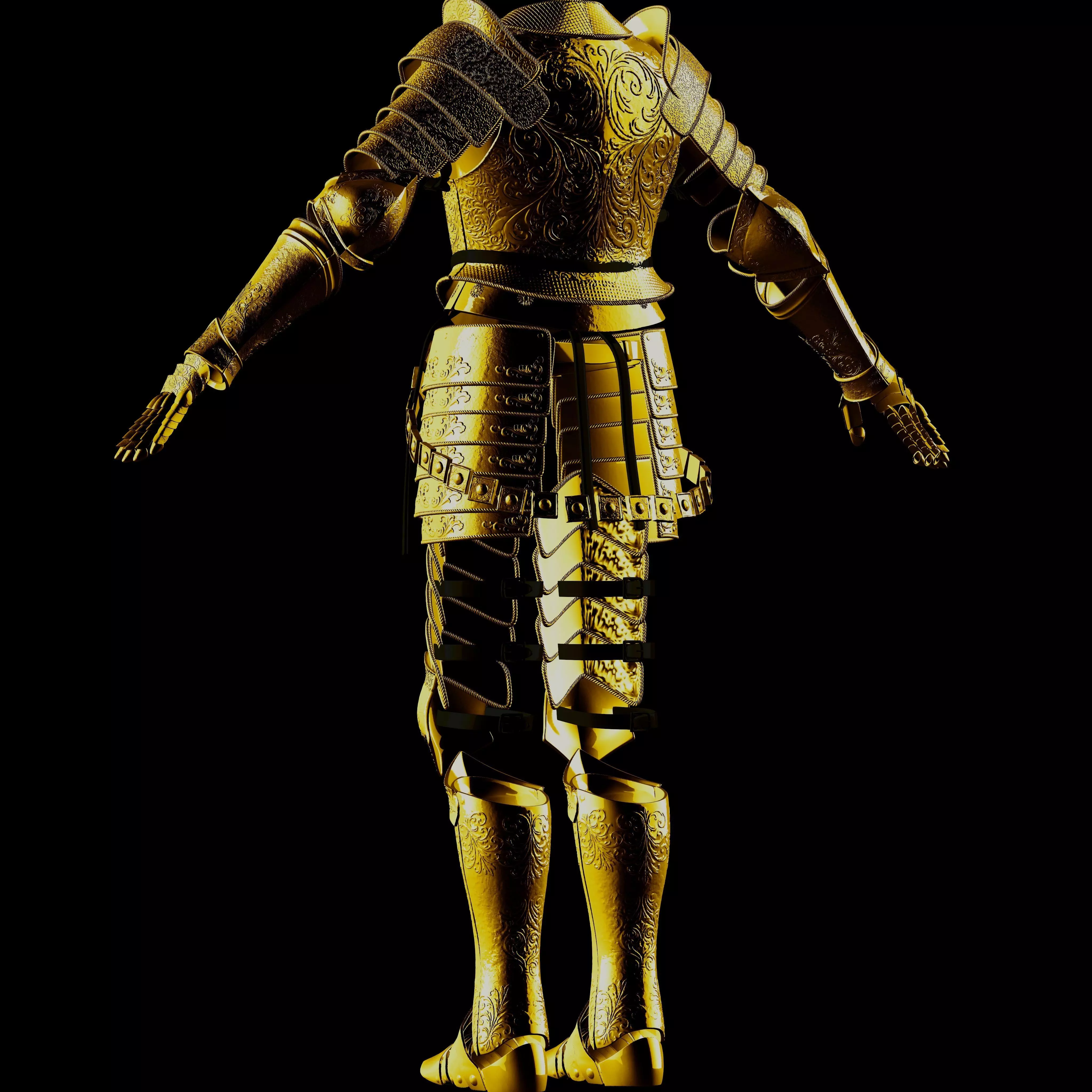 ULTIMATE CLEANROT FULL ARMOR - ELDEN RING FAN ART REPLICA STL  3D print model_46