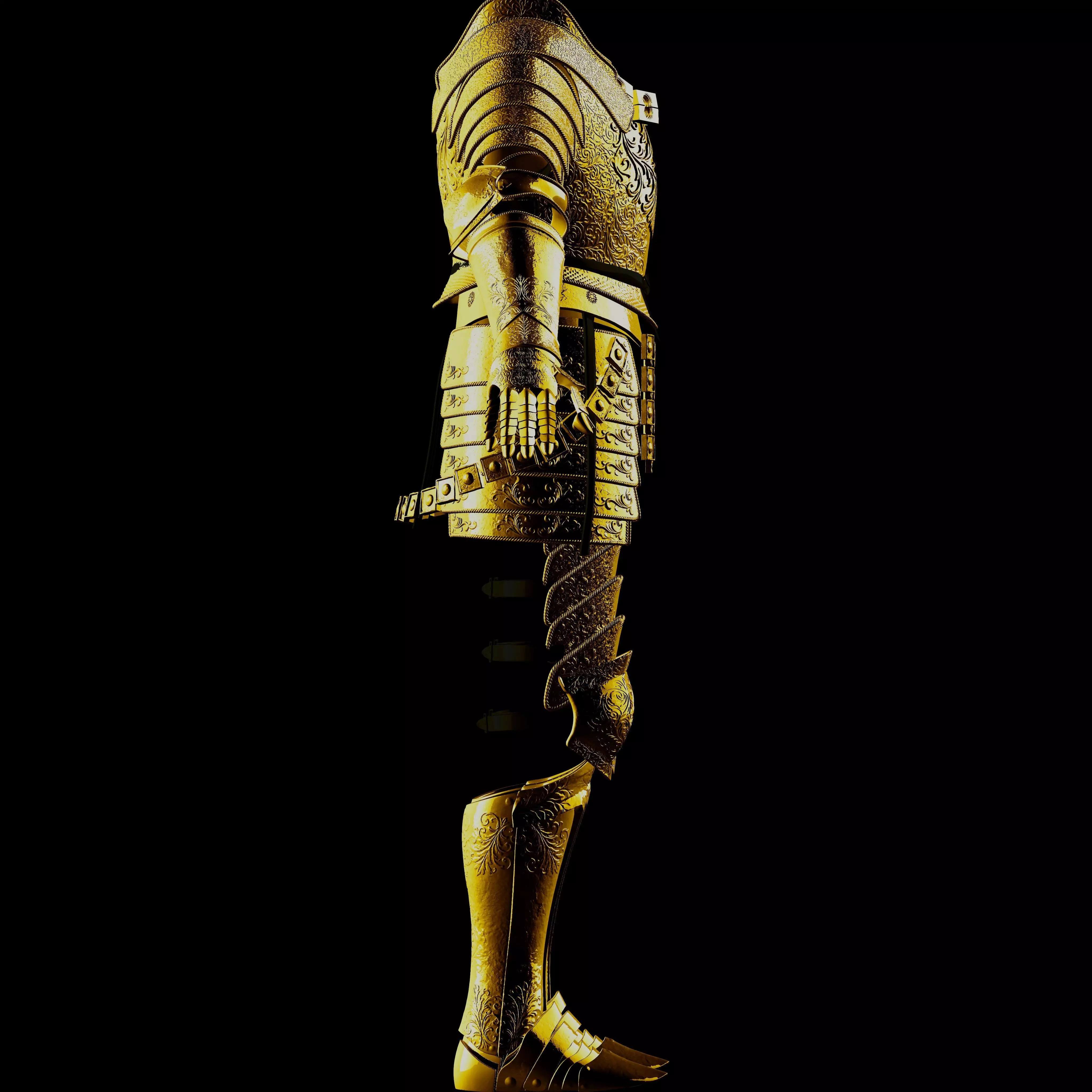 ULTIMATE CLEANROT FULL ARMOR - ELDEN RING FAN ART REPLICA STL  3D print model_1